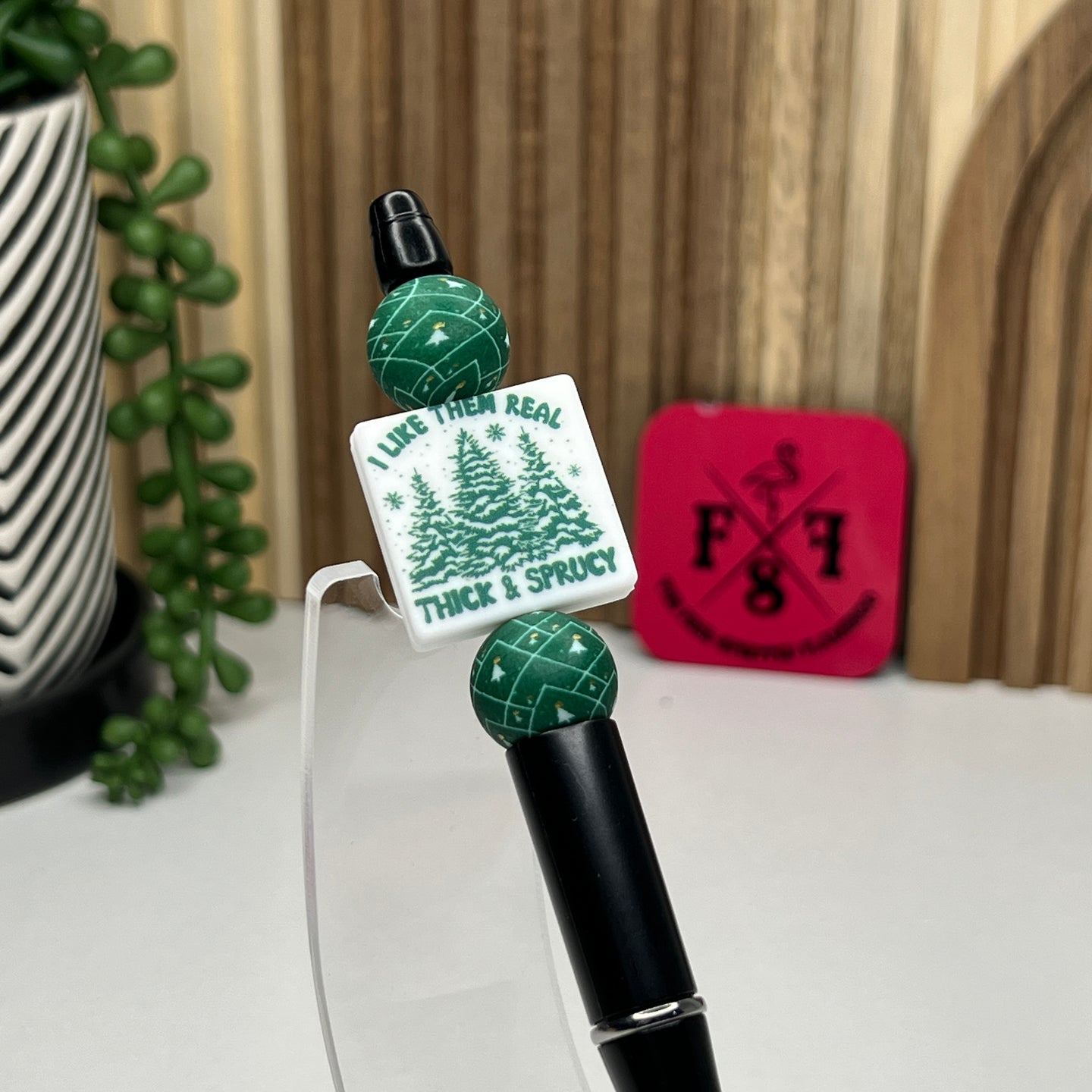 Thick & Sprucy Plastic Pen